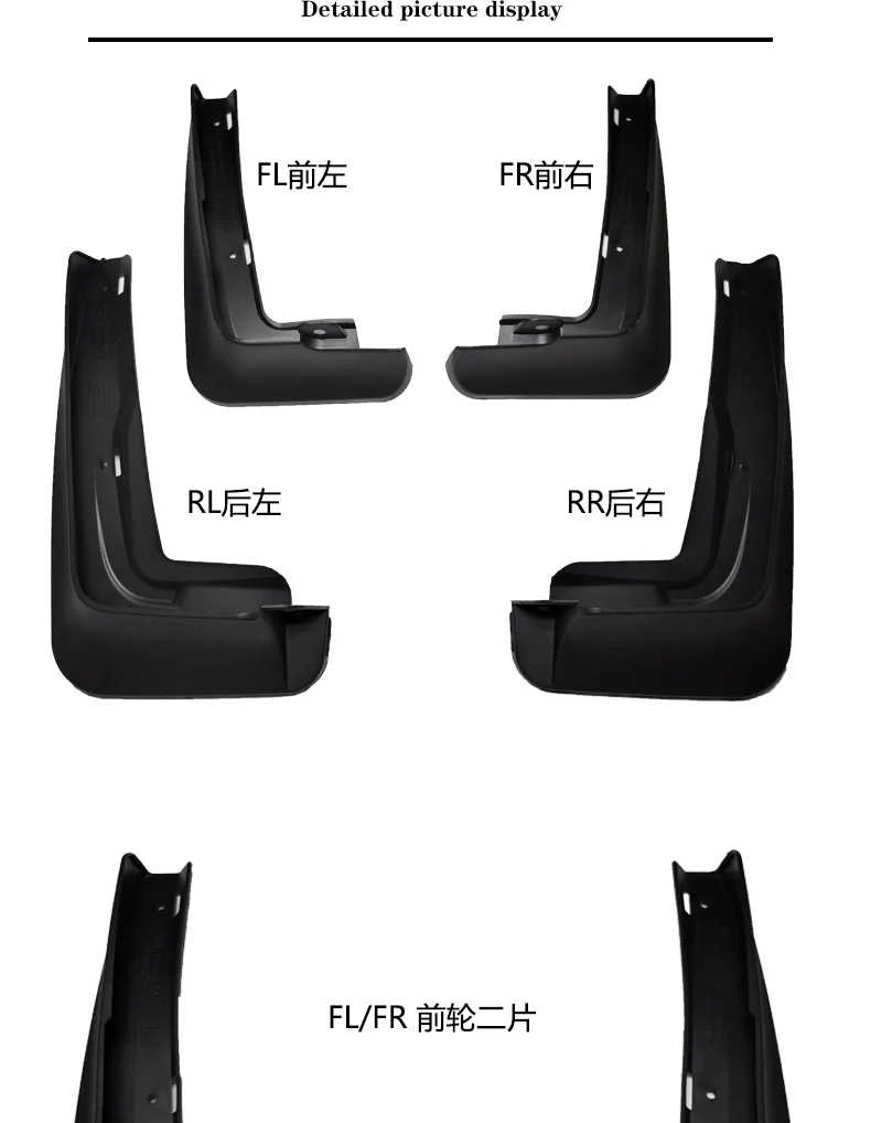 Suitable for 22-25 Models Mini Mini Fenders One Cooper F56 Car Mud Flaps Tire Accessories