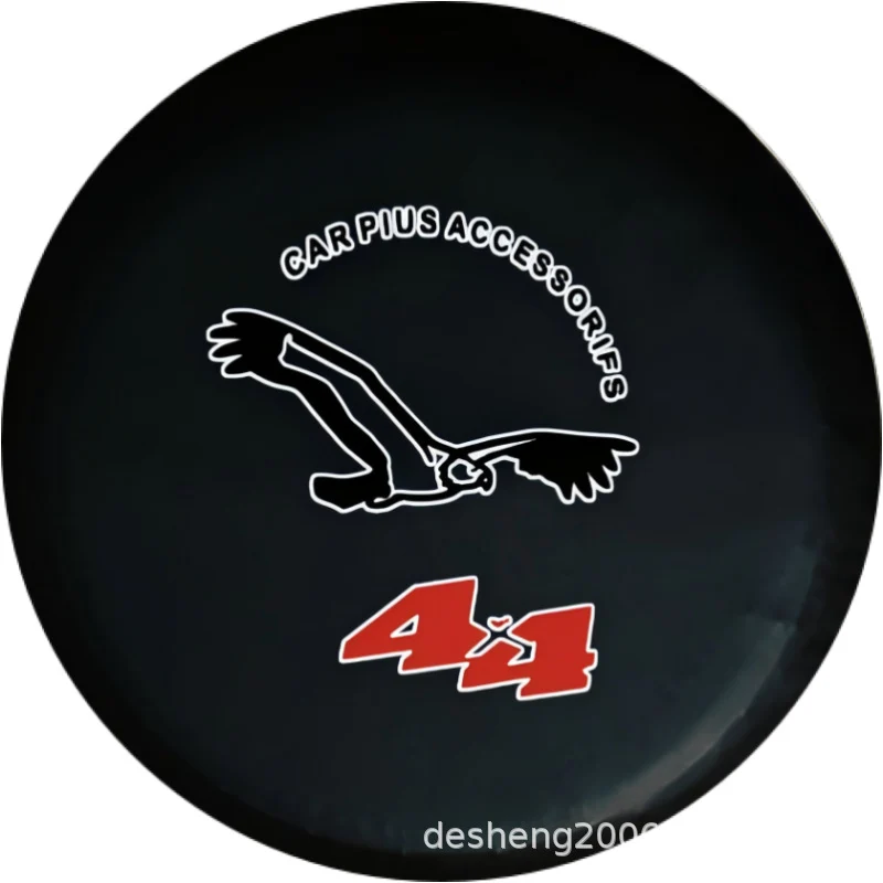 Source factory car tire protective cover tire cover spare tire cover protective cover thickened tire cover all black tire cover