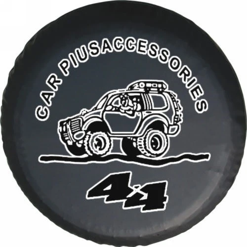 Source factory car tire protective cover tire cover spare tire cover protective cover thickened tire cover all black tire cover