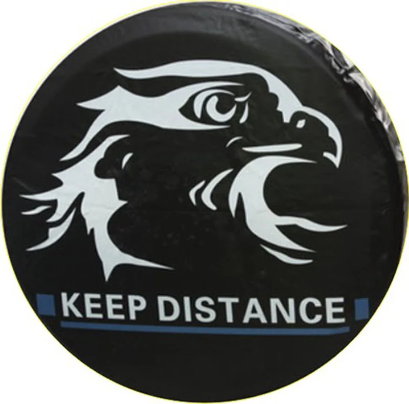 Source factory car tire protective cover tire cover spare tire cover protective cover thickened tire cover all black tire cover