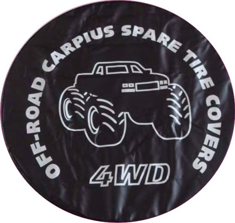 Source factory car tire protective cover tire cover spare tire cover protective cover thickened tire cover all black tire cover