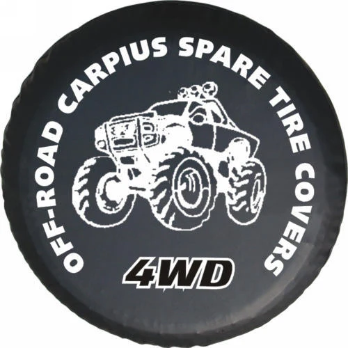 Source factory car tire protective cover tire cover spare tire cover protective cover thickened tire cover all black tire cover