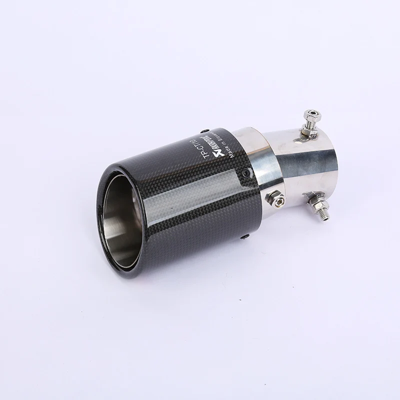 Carbon Fiber Tail Throat Car Exhaust Tail Pipe Lower Bend Multi-Directional Adjustable Curved Tail Throat Scorpio Ak Standard Tail Pipe