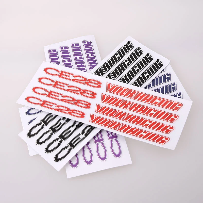 CE28 volk racing modified wheel hub car sticker CE28 wheel tire tire steel ring car sticker