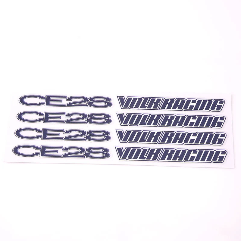 CE28 volk racing modified wheel hub car sticker CE28 wheel tire tire steel ring car sticker