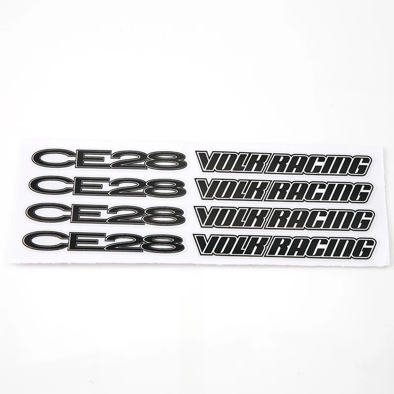 CE28 volk racing modified wheel hub car sticker CE28 wheel tire tire steel ring car sticker