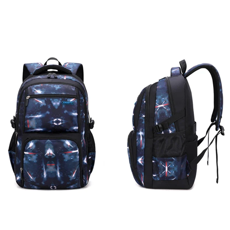 Teenagers Backpacks Boys Fashion Star School Bags Children Travel Bag Kids Knapsack Primary School Backpack Students Bag 9-16Y