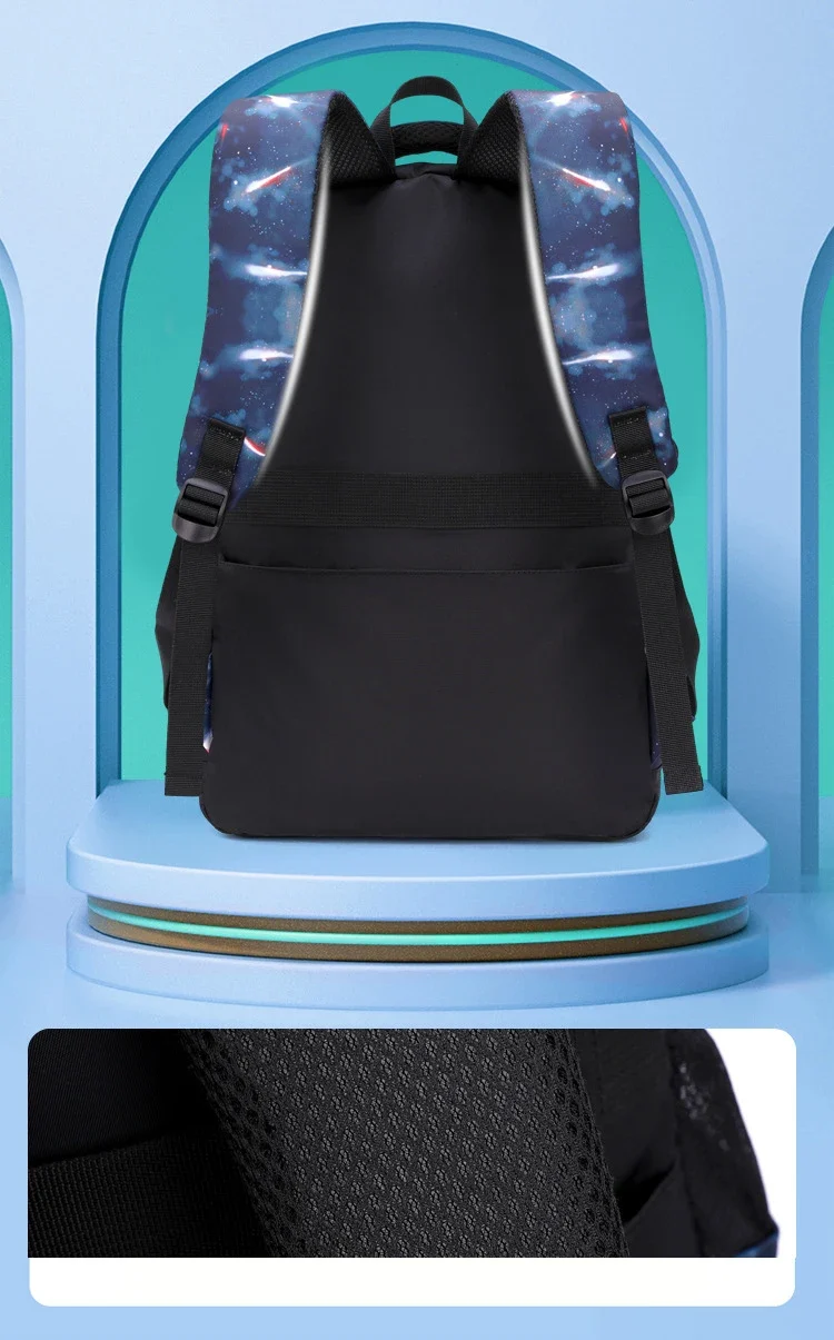 Teenagers Backpacks Boys Fashion Star School Bags Children Travel Bag Kids Knapsack Primary School Backpack Students Bag 9-16Y