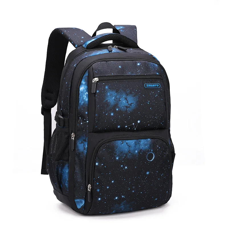 Teenagers Backpacks Boys Fashion Star School Bags Children Travel Bag Kids Knapsack Primary School Backpack Students Bag 9-16Y