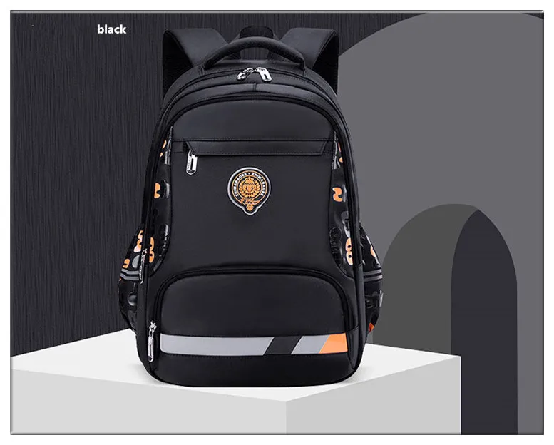 primary child school backpacks boys bookbag student luminous backpack large waterproof backpack for school teen boy schoolbag