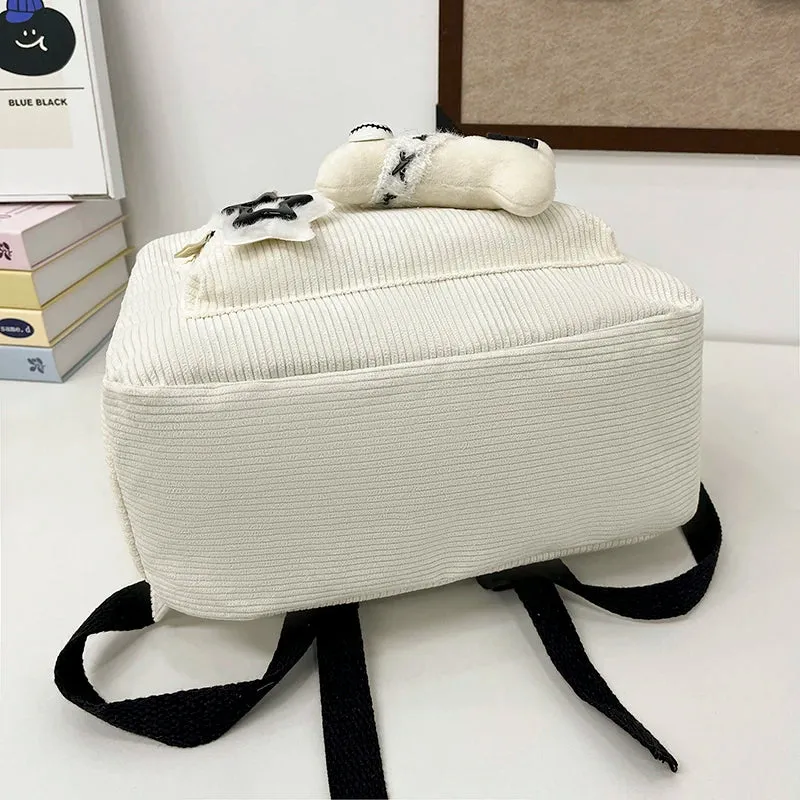 Black Grey White Red Versatile Backpack High Quality Large Capacity Waterproof Travel Bag Washable Nylon Computer Bag Unisex