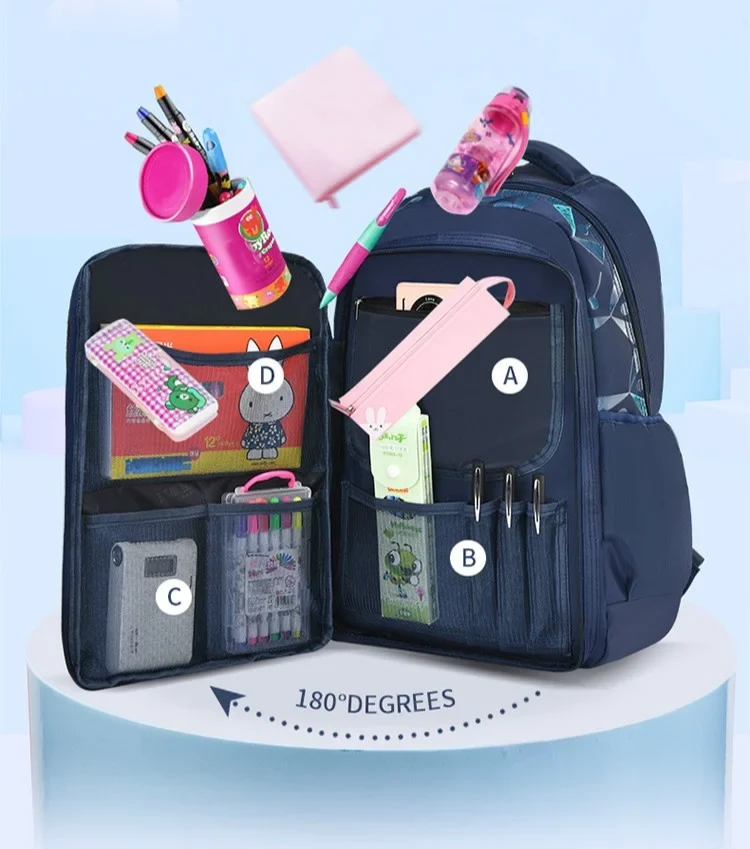 Waterproof Children School Bags for Boys Kids Backpack Primary Orthopedic School Backpacks Book Bags Schoolbag Mochila Infantil
