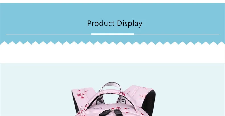 Cherry blossoms elementary school backpack for girls black pink floral bookbag fashion school bags for girls cute flower bookbag