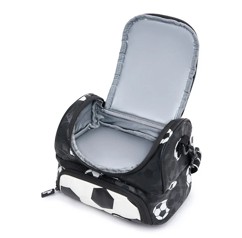 New 3D Cute Orthopedic School Bag For Boys Cartoon Football Backpack Kids Children High Capacity Waterproof 1-3 Grade Schoolbag