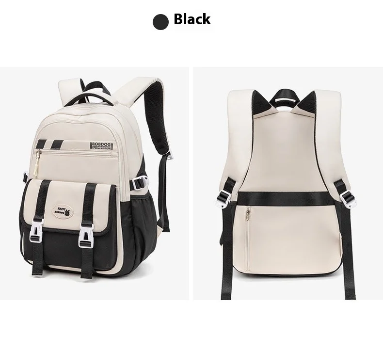 New School Bag with High Appearance Level Junior High School Backpack Large Capacity Primary School Backpack Ins Wind