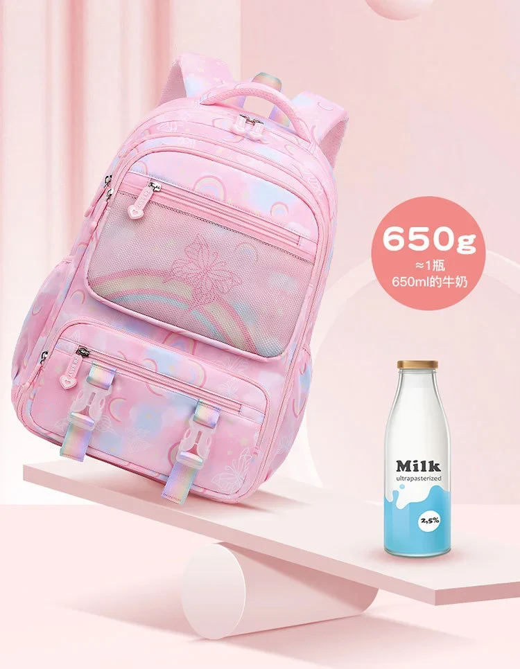 waterproof Children School Bag for Girls Primary princess school backpack Orthopedic Backpacks schoolbag kids Mochila Infantil
