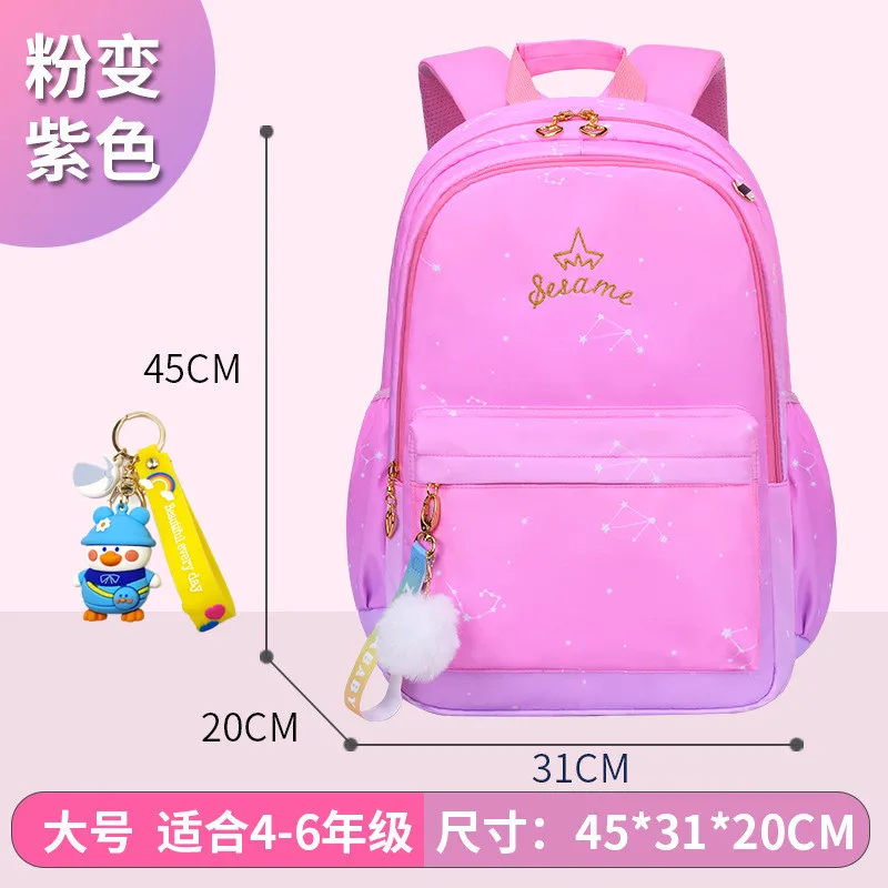 waterproof Children School Bag for Girls Primary princess school backpack Orthopedic Backpacks schoolbag kids Mochila Infantil