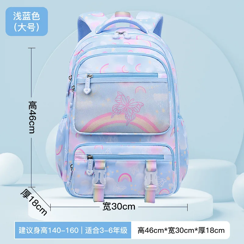 waterproof Children School Bag for Girls Primary princess school backpack Orthopedic Backpacks schoolbag kids Mochila Infantil