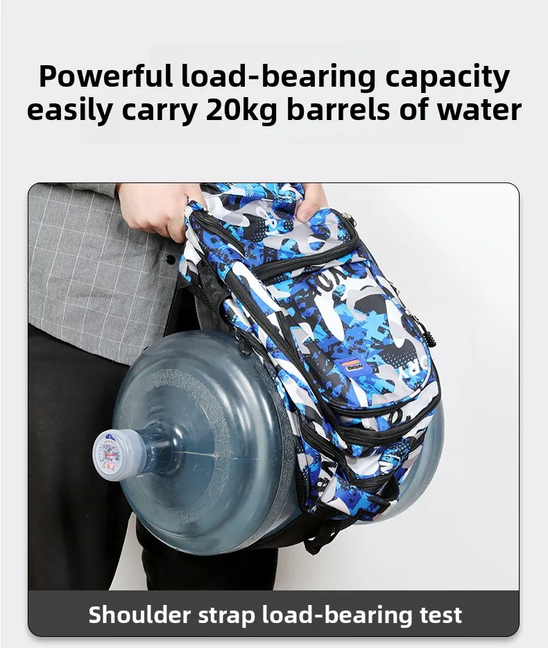 Camouflage printed school backpacks for teenage boys and girls Men's large capacity backpack computer bag student schoo bags