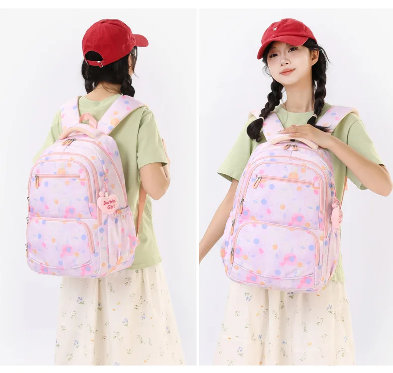 Child Girl Backpacks Primary Junior High School Bags for Girls Children Kids Bookbag Backpack 2025 Back to School Girl Schoolbag