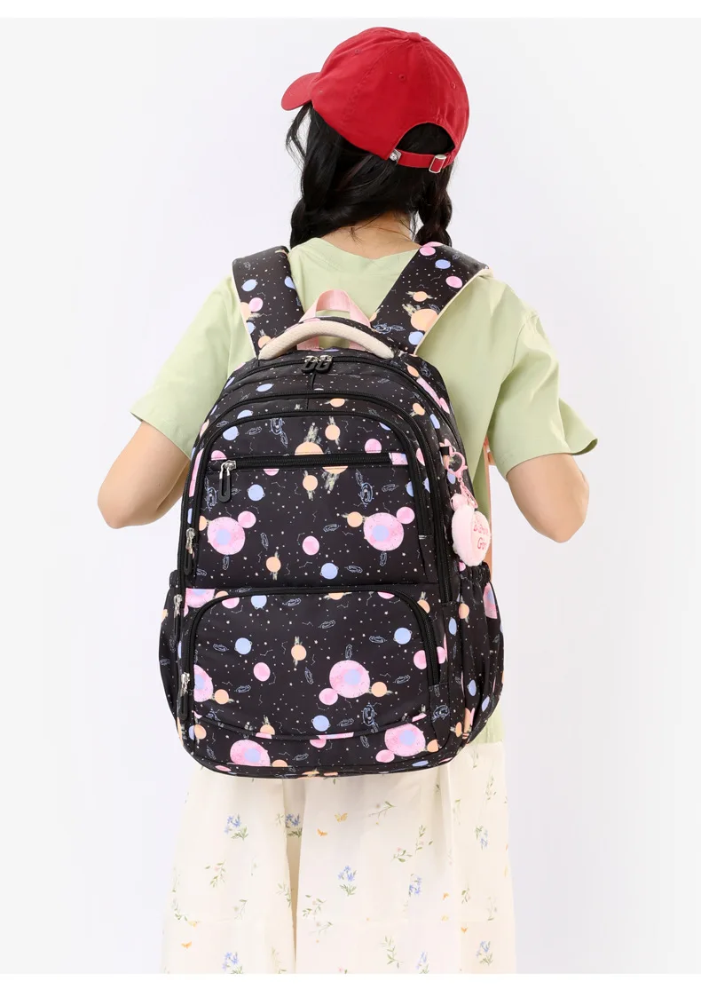 Child Girl Backpacks Primary Junior High School Bags for Girls Children Kids Bookbag Backpack 2025 Back to School Girl Schoolbag