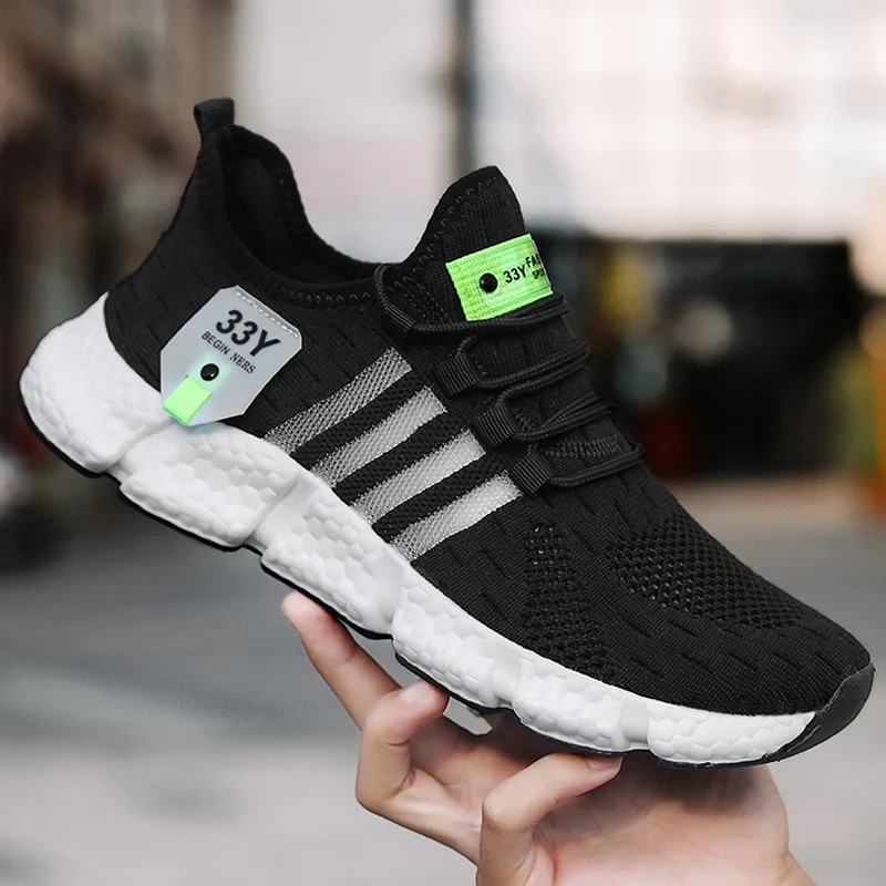 Men Shoes Autumn Soft Casual Shoes Lightweight Mesh Sports Running Shoes Men Sneakers Tenis Masculino Zapatillas Hombre