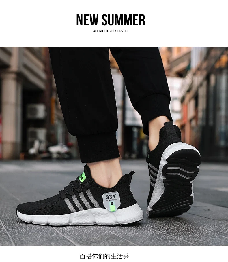 Men Shoes Autumn Soft Casual Shoes Lightweight Mesh Sports Running Shoes Men Sneakers Tenis Masculino Zapatillas Hombre