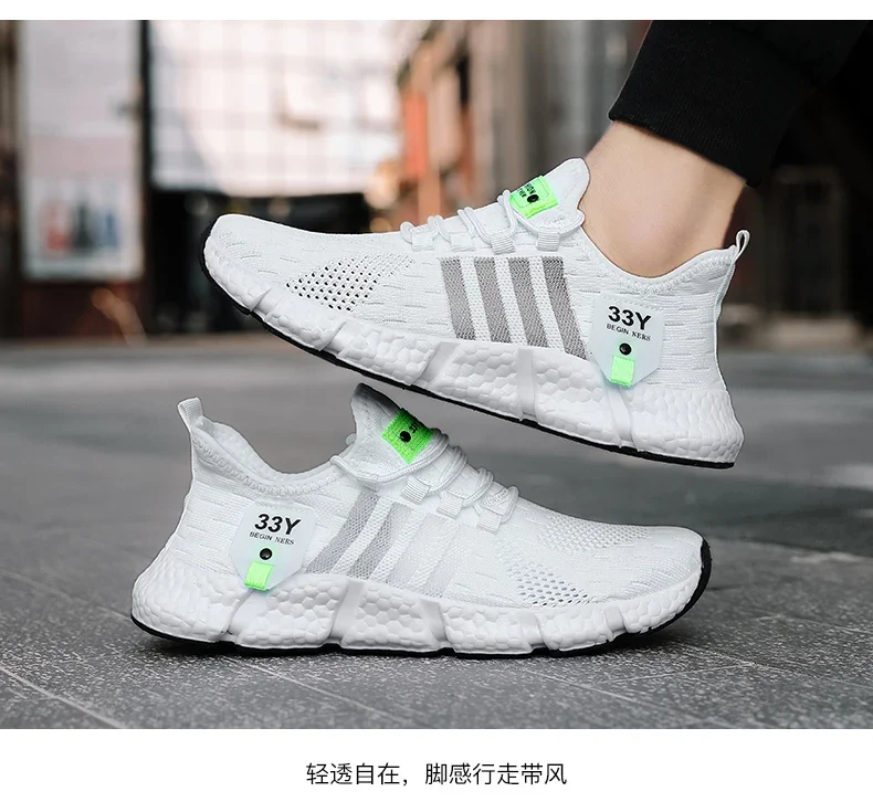 Men Shoes Autumn Soft Casual Shoes Lightweight Mesh Sports Running Shoes Men Sneakers Tenis Masculino Zapatillas Hombre