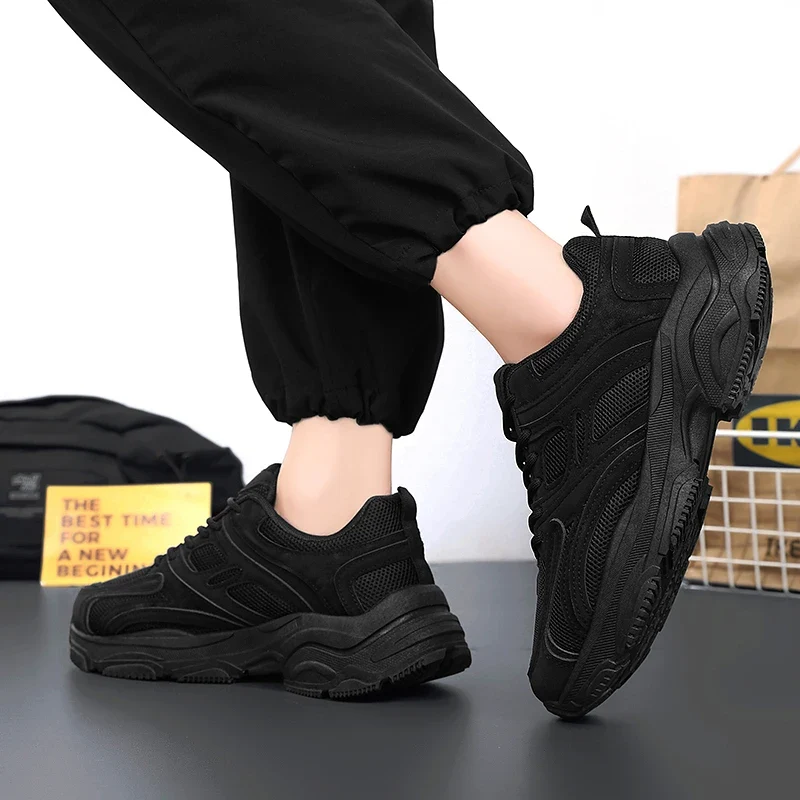 LItfun Non Slip Outdoor Casual Sports Shoes Shoes Breathable Mesh Walking Sneakers Men Running Shoes Lightweight Tennis Shoes