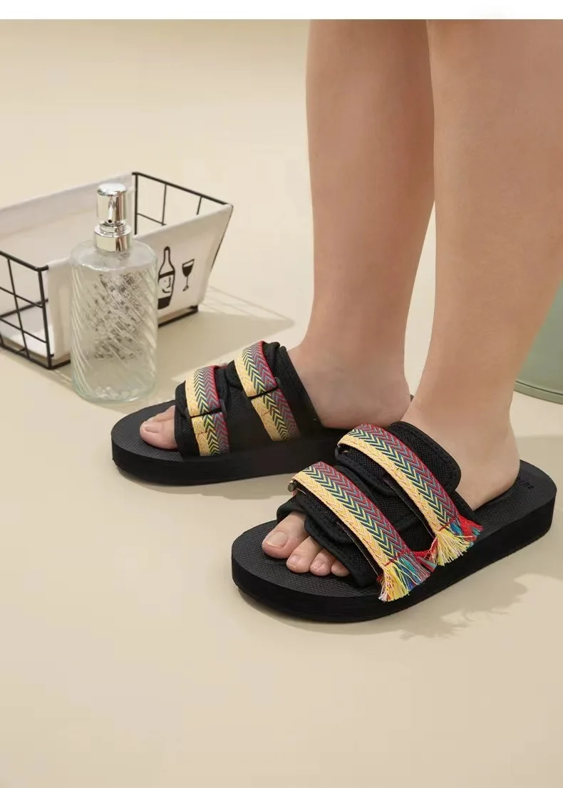 Men Casual Slippers Fashion Indoor Outdoor Beach Women White Sandals Increase Height Round Toe Non-Slip Unisex Zapatos Hombre