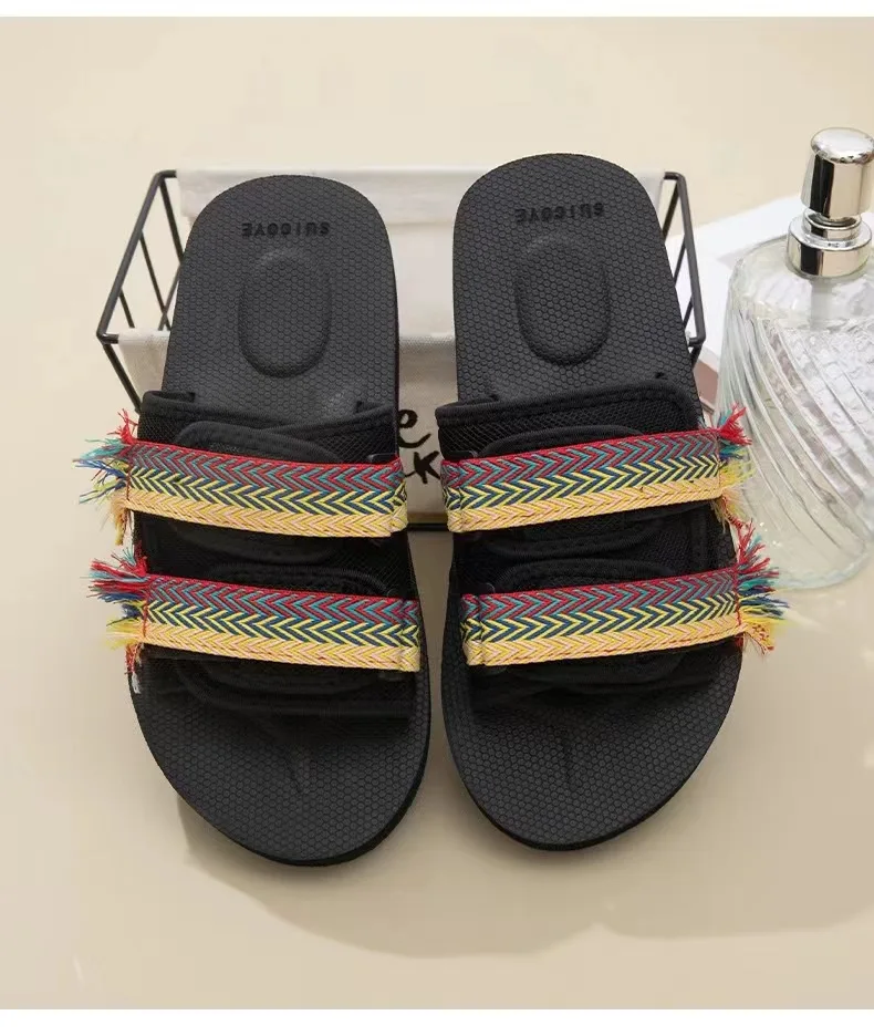 Men Casual Slippers Fashion Indoor Outdoor Beach Women White Sandals Increase Height Round Toe Non-Slip Unisex Zapatos Hombre