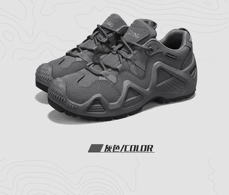 Men Sneakers 2025 Autumn New Outdoor Hiking Shoes Retro Platform Non-slip Casual Sneakers Lace-up Climbing Shoes Sports Shoes
