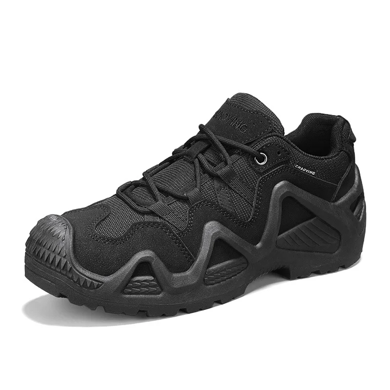 Men Sneakers 2025 Autumn New Outdoor Hiking Shoes Retro Platform Non-slip Casual Sneakers Lace-up Climbing Shoes Sports Shoes