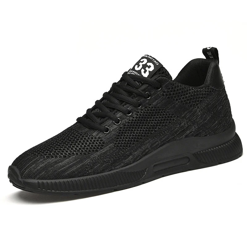 Plus Size 46 Men Sneakers Elevator Shoes Summer Mesh Breathable Heightening Shoes Man Invisiable Increased 6CM Taller Shoes
