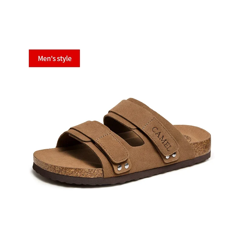 GOLDEN CAMEL Men's Shoes Non-slip Retro Breathable Casual Shoes for Men Women Beach Sandals Summer Fashion Shoes Luxury