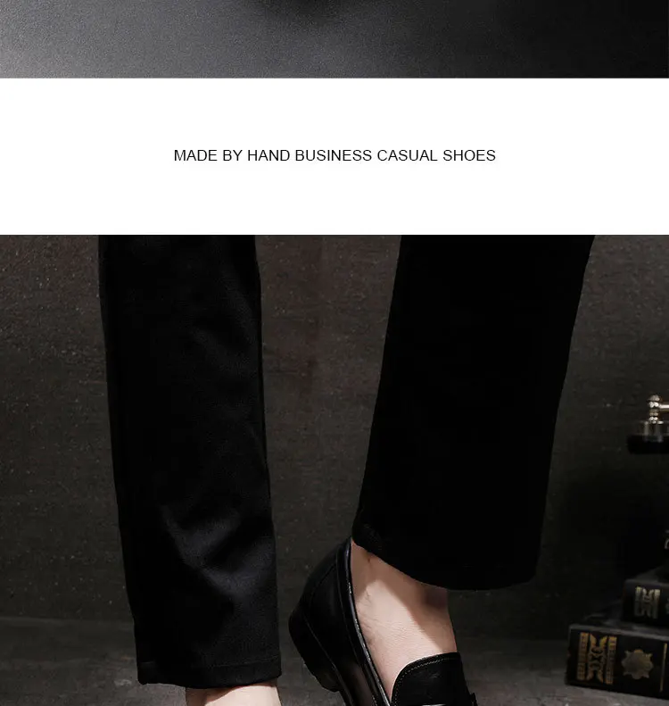 Vintage Top Layer Genuine Leather Slip on Loafers Breathable Moccasins Driving Design Casual Cowhide Shoes for Men