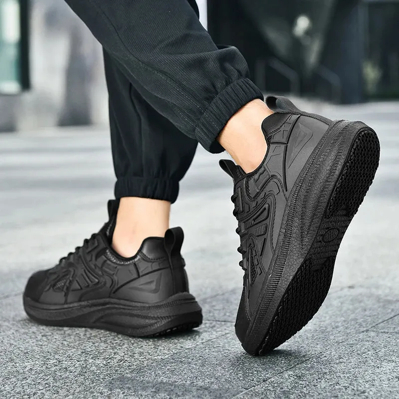 Hotel Chef Shoes Four Seasons Breathable Light Non-slip Waterproof Oil-proof Kitchen work shoes Men's Outdoor Casual sports Shoe