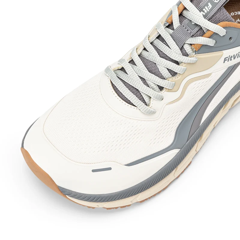FitVille Men's Wide Toe Box Shoes Cushioned Well Sneakers Non Slip Lightweight Breathable Running Shoes for Swollen Feet