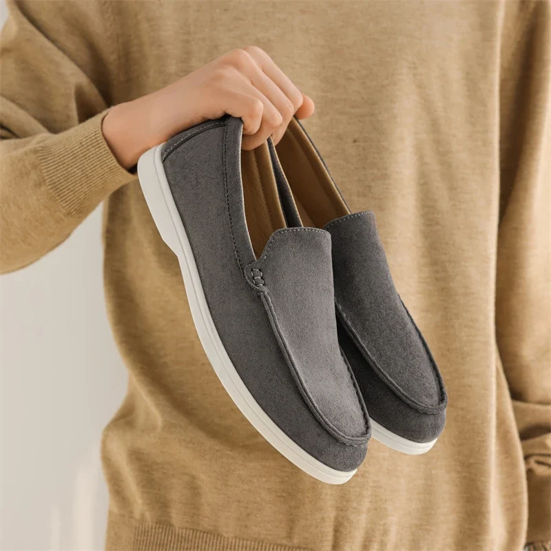 2025 Men's multi-color loafers A pedal leisure business shoes Doug shoes