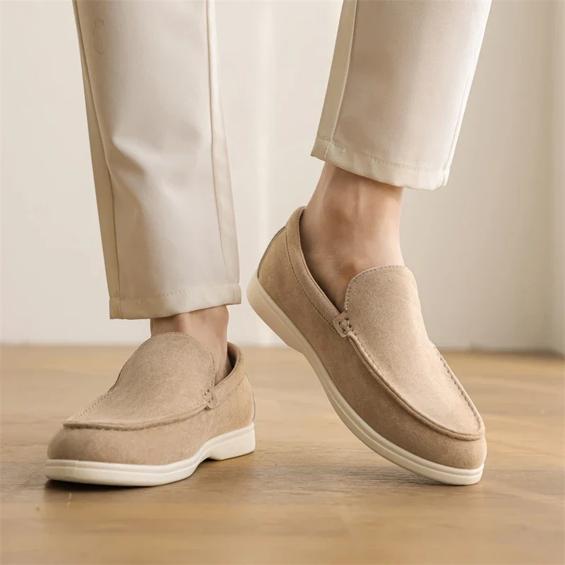 2025 Men's multi-color loafers A pedal leisure business shoes Doug shoes