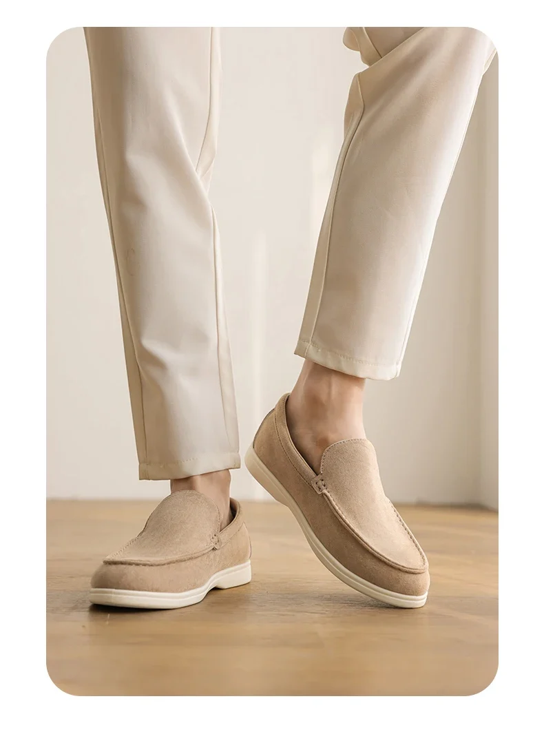 2025 Men's multi-color loafers A pedal leisure business shoes Doug shoes