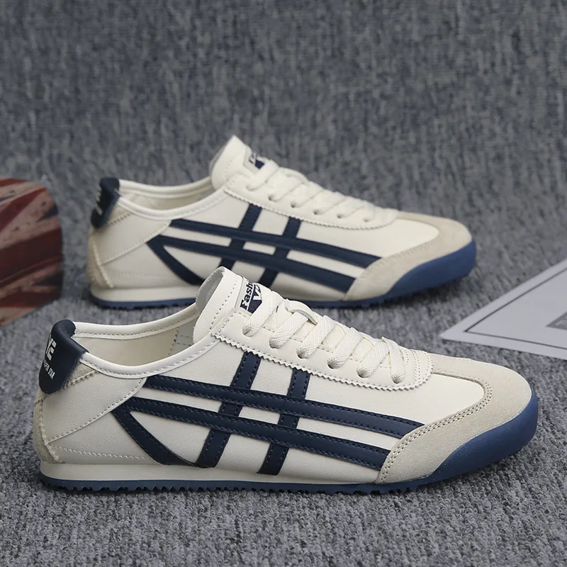 Кроссовки Мужские Men's Shoes Fashion Outdoor Casual Footwear Light Walking Flats Men's Sneakers Lace Up Flats Zapatillas Hombre