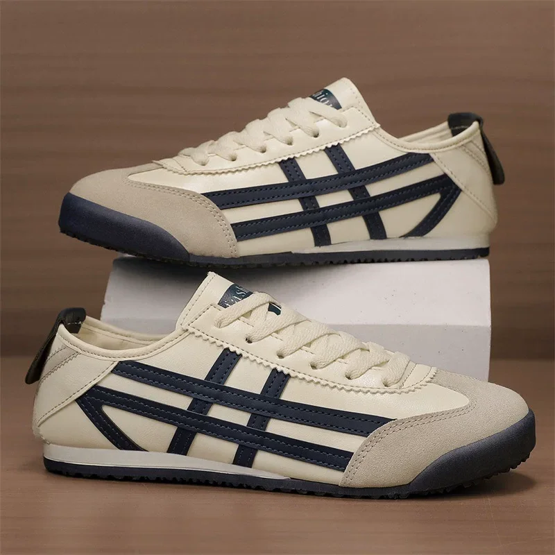 Кроссовки Мужские Men's Shoes Fashion Outdoor Casual Footwear Light Walking Flats Men's Sneakers Lace Up Flats Zapatillas Hombre