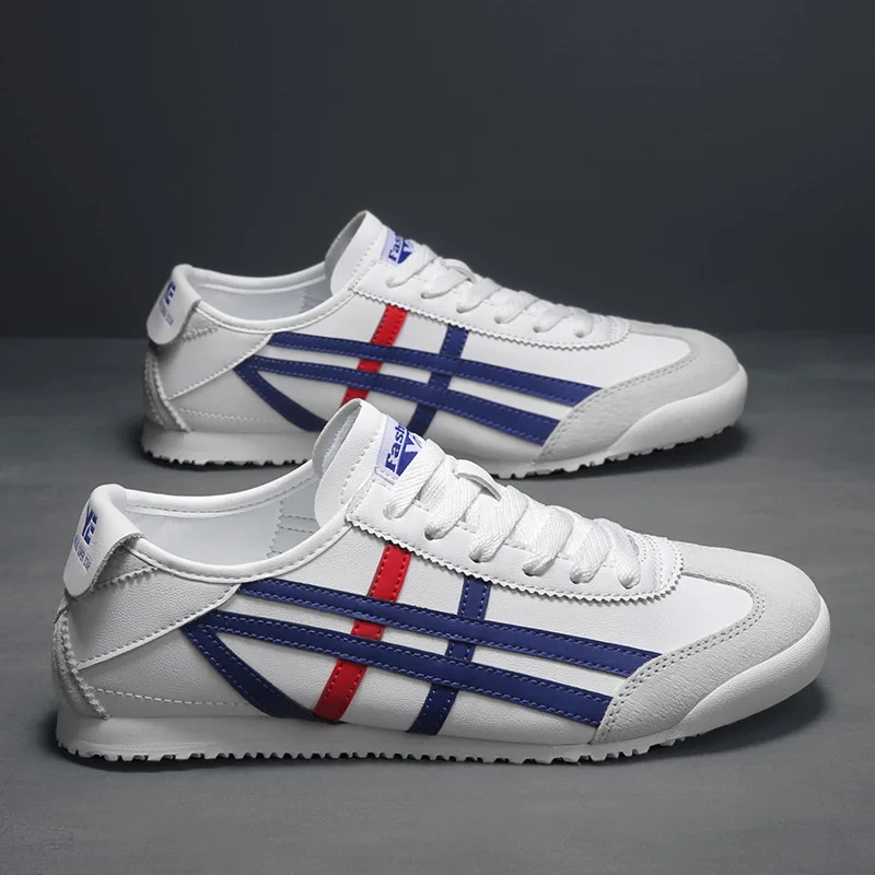 Кроссовки Мужские Men's Shoes Fashion Outdoor Casual Footwear Light Walking Flats Men's Sneakers Lace Up Flats Zapatillas Hombre