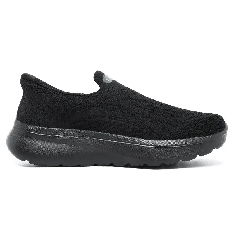 Men Women Slip on Walking Shoes Breathable Mesh Knit Loafers Lightweight Non Slip Comfort Casual Sports Sneakers Walking