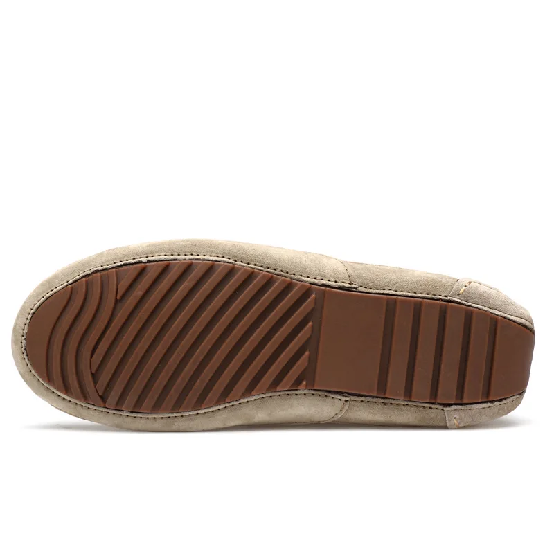 Suede Leather Man Loafers Luxury 2021 Casual Shoes For Men Boat Shoes Handmade Men Slipon Driving Shoes Male Moccasins Zapatos99