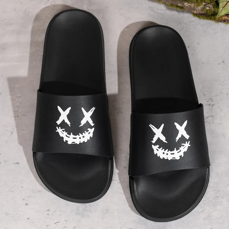 Men's Casual Slippers, Soft Soles, Comfortable Slip-Ons, Thick Soles, Wear-Resistant, Waterof, Non-Slip, Versatile Sandals