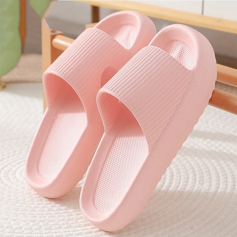 Kidmi Summer Thick Sole Slippers Men Sandals Home Softsole Slippers Outdoor Breathable Sandals for Home Flat Sandals Men's Shoes