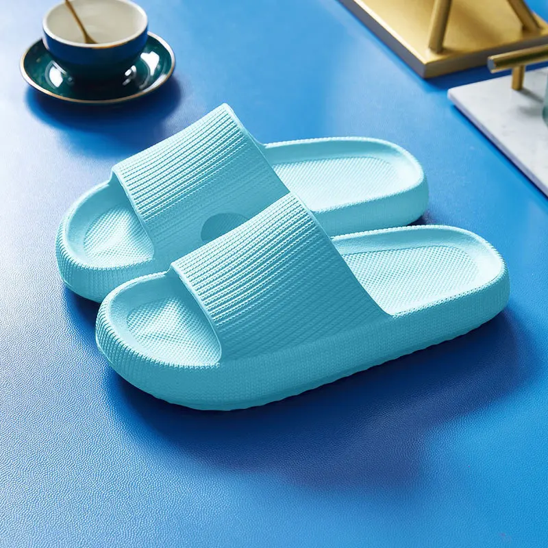 Kidmi Summer Thick Sole Slippers Men Sandals Home Softsole Slippers Outdoor Breathable Sandals for Home Flat Sandals Men's Shoes