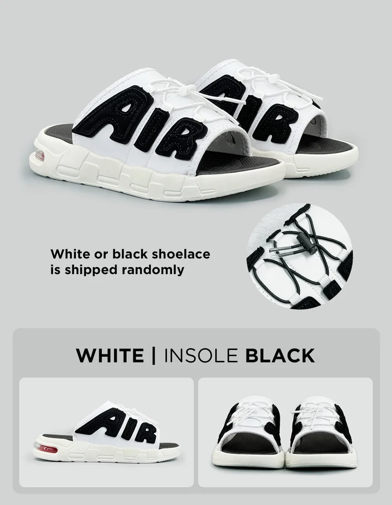 Air Cushion Slippers Summer Men Sandals Thick Sole Beach Slippers Flats Cloud Slides Sports Slippers Outdoor Man Sneaker Shoes